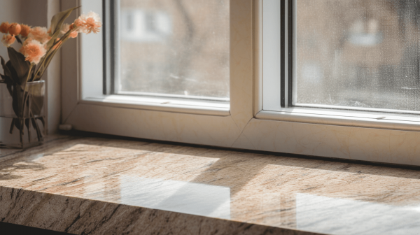 Подоконник из гранита Ivory Brown (Айвори Браун)